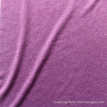 Hot Selling Poly 97% SP3% Soft and Stretchy Weft Knitted Single Jersey Fabric for Sportswear Toy Fabric